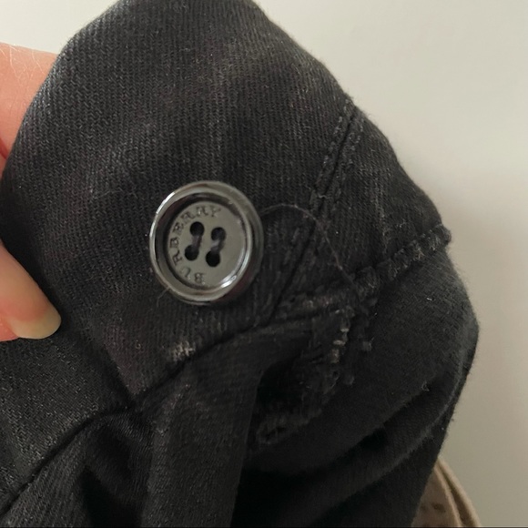 Burberry Brit denim jacket military style front buttons - Picture 11 of 11